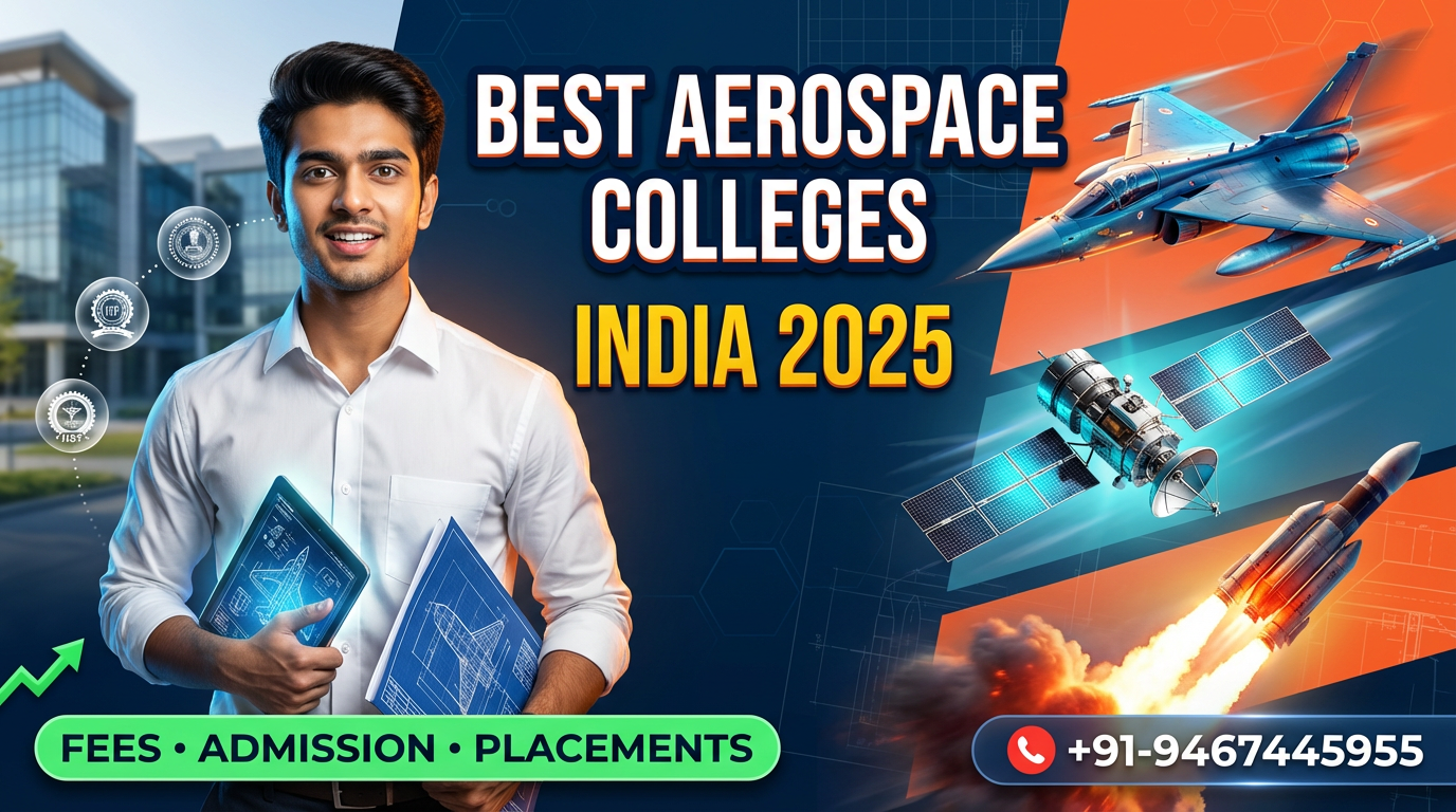 Best Aerospace Engineering Colleges in India: Fees, Admission 2025, Courses, Placements